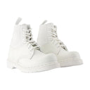 1460 8 Eye No Steel Toe Ankle Boots Mm6 Maison Margiela X Dr Martens Leather White
