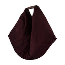Japanese Draped Shoulder Bag Mm6 Maison Margiela Cotton Brown