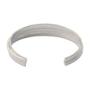 Enamel Logo Cuff Bracelet Mm6 Maison Margiela Metal Silver