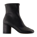 Ankle Boots Mm6 Maison Margiela Leather Black
