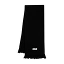 Scarf Mm6 Maison Margiela Wool Black