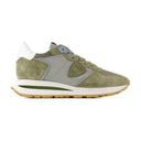 Tropez Haute Low Sneakers Philippe Model Nylon Khaki