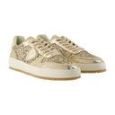Sneakers Nice Low Woman Philippe Model Leather Gold