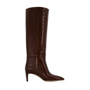 Stiletto 60 Boots Paris Texas Leather Chocolat