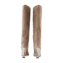 Nina Boots Paris Texas Leather Beige