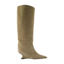 Nina 50 Boots Paris Texas Leather Beige