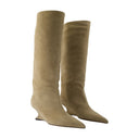Nina 50 Boots Paris Texas Leather Beige