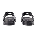 Block Henri Sandals Ann Demeulemeester Cuero negro