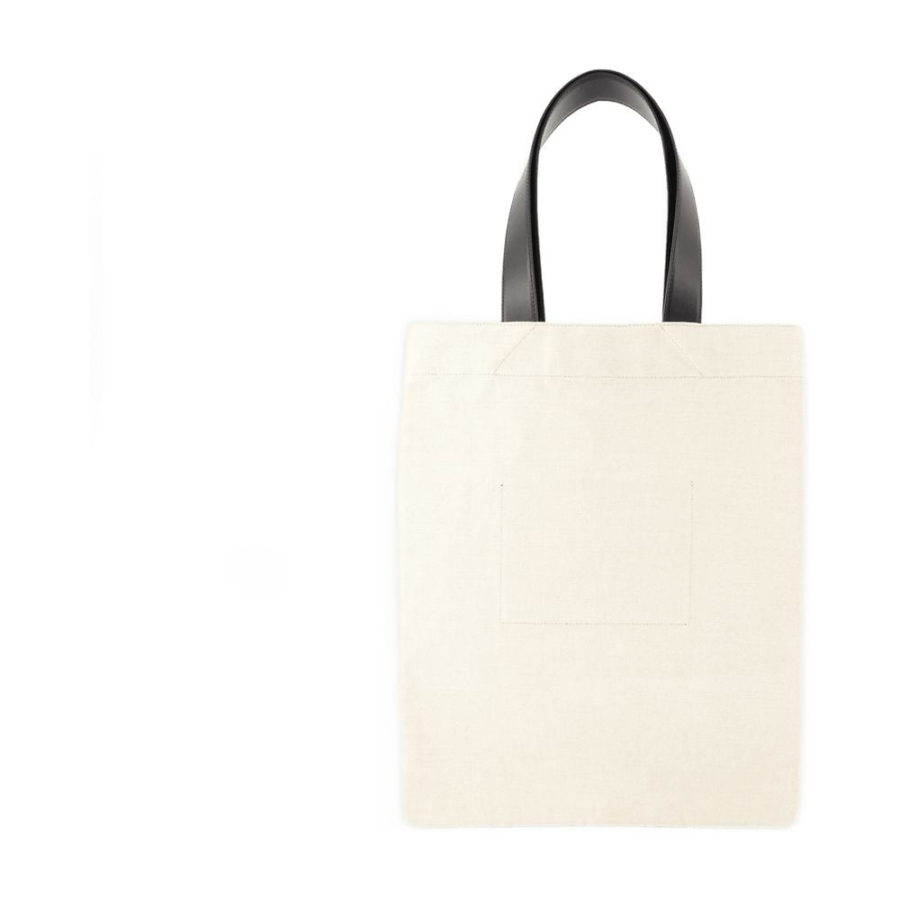 Book Tote Bag Jil Sander Cotton Beige