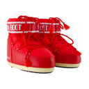 Icon Low Ankle Boots Moon Boot Synthetic Red