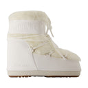 Icon Low Boots Moon Boot Synthetic White