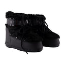 Icon Low Ankle Boots Moon Boot Fake Fur Black