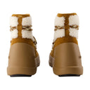 Luna Boots Moon Boot Leather Brown/White