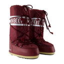 Icon Boots Moon Boot Synthetic Burgundy