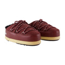 Evx Mule Sandals Moon Boot Synthetic Burgundy