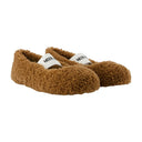 Ballerinas Moon Boot Leather Brown