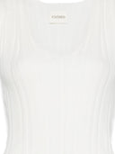 Closed V Neck Short Sleeve