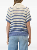 Closed Short Sleeve Polo Cardigan