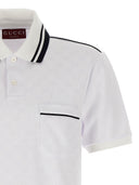 Gucci Gg 提花 Polo 衫