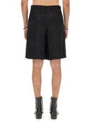 Alexander MC Queen Viscose Bermuda Shorts