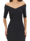 Philosophy Di Lorenzo Serafini Off The Shoulder Dress