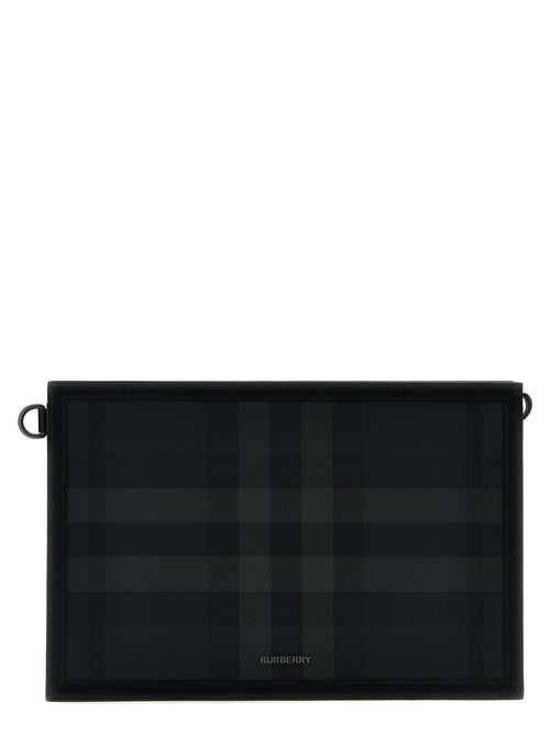 Burberry Check Clutch