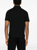 Saint Laurent Cassandre besticktes Piqué-Poloshirt