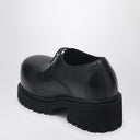 Balenciaga zwart leer derby stomper -schoen
