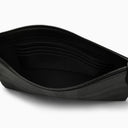 Burberry Charcoal Grey Zipped Pouch Check