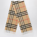 Burberry Cashmere Schal mit Scheckmotiv
