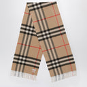 Burberry Cashmere Schal mit Scheckmotiv