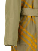 Trench insert burberry check