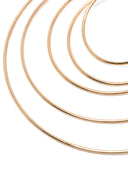 Panconesi Pierced Serpent Hoops Large
