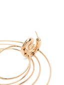 Panconesi Pierced Serpent Hoops Large