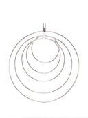 Panconesi Pierced Serpent Hoops Large
