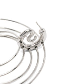 Panconesi Pierced Serpent Hoops Large