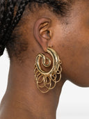 Panconesi Pierced Serpent Hoops Medium