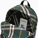 Burberry Shield Check Pattern Nylon Backpack