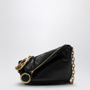 Burberry Black Leder Rittertasche