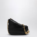 Burberry Black Leder Rittertasche