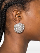 Self Portrait Crystal Flower Earrings
