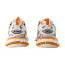 Traccia sneakers Balenciaga Sintetico bianco/arancione