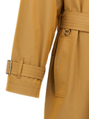 Burberry Double Breasted Long Trench Coat