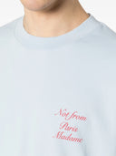 Drole De Monsieur Le T Shirt Slogan Calligraphy