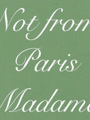 Drole De Monsieur Le T Shirt Slogan Calligraphy