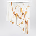 Burberry Pleated Skirt With Shield Motif