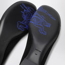 Burberry Black Mesh Ballerina con logo