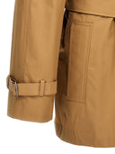 Gabardina corta de doble pecho de Burberry