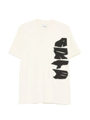 T-shirt con logo laterale di Arte Anversa