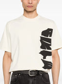 T-shirt con logo laterale di Arte Anversa